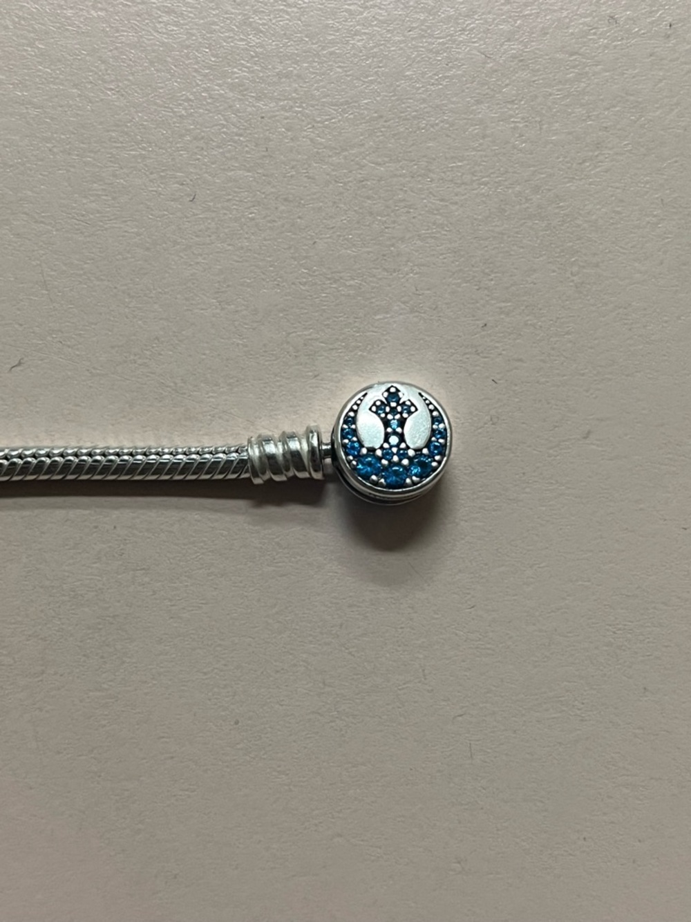 Jedi and Rebel Alliance Snake Chain Bracelet by Pandora Star Wars Disney Parks
